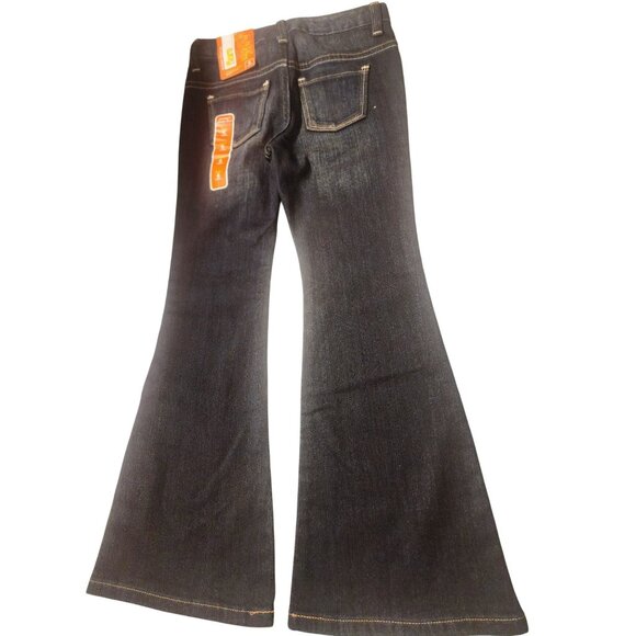 Old Navy Womens Flare Denim Jeans Size 6 Dark Wash New With Tags - Picture 7 of 7